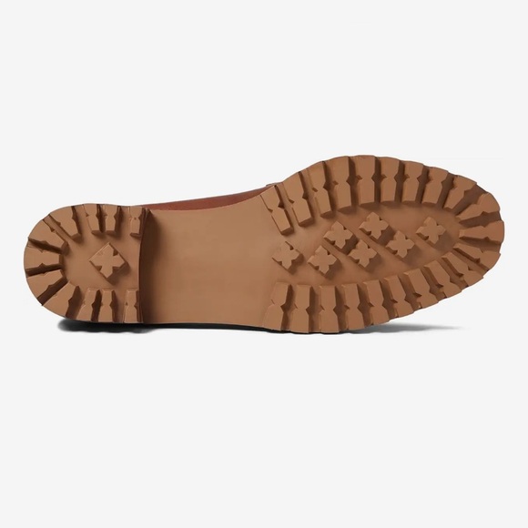 New Madewell The Corinne Lugsole Loafer Women Leather Upper Lining Brown 6.5 - Picture 8 of 8